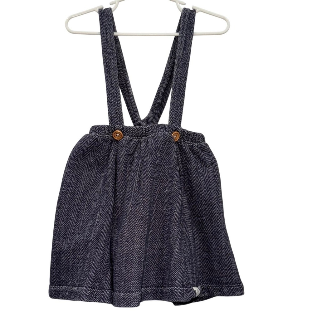 Little Road Co Herringbone Skirtall Suspender‎ Skirt Outfit Toddler Girl 2/3Y